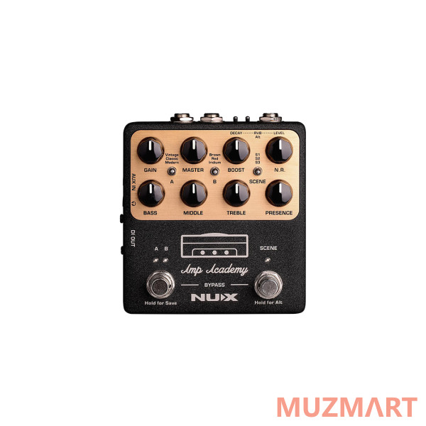 NUX NGS-6 Amp Academy Педаль эффектов, эмулятор усилителей