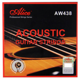 Alice AW438-XL Комплект струн для акустической гитары, фосфорная бронза, 10-47