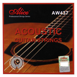 Alice AW437-XL Комплект струн для акустической гитары, бронза 90/10, 10-47
