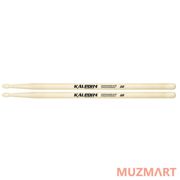 Kaledin Drumsticks 7KLHB5B 5B Барабанные палочки, граб, деревянный наконечник