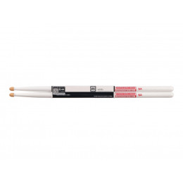 HUN 10103004 Colored Series QI 5A WHITE Барабанные палочки, орех гикори