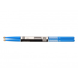 HUN 10103009 Colored Series QI 7A BLUE Барабанные палочки, орех гикори