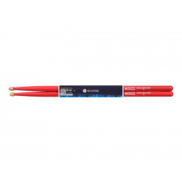 HUN 10104009 Colored Series Bluefire 7A RED Барабанные палочки, орех гикори