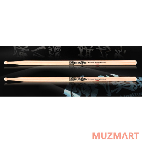HUN 1010203016 Natural Series Funk Барабанные палочки, орех гикори