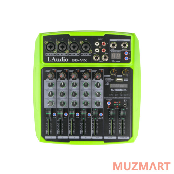 LAudio B6-MX Микшерный пульт, 6 каналов