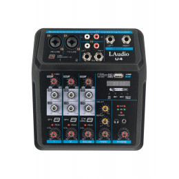 LAudio U4 Микшерный пульт, 4 канала