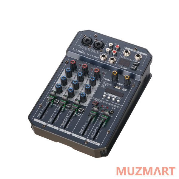 LAudio T4-LAudio Микшерный пульт, 4 канала