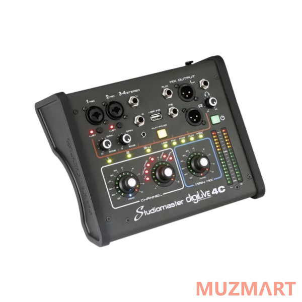 Studiomaster DigiLive 4C Сверхкомпактный цифровой микшерный пульт