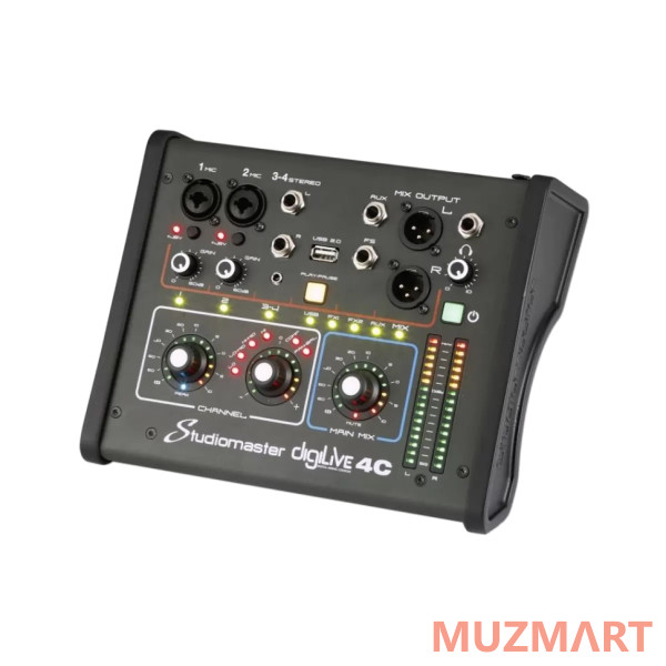 Studiomaster DigiLive 4C Сверхкомпактный цифровой микшерный пульт