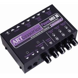 ART PowerMix III Компактный 3-х канальный стерео микшер
