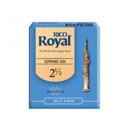 Rico RIB1025 Набор тростей для саксофона сопрано №2.5, серии Royal