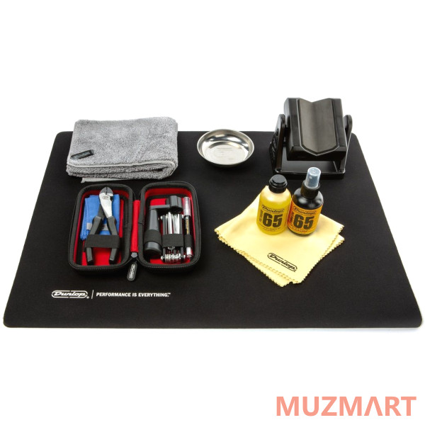 Dunlop DGT301 System 65 String Change Tech Kit Набор для замены струн и уходу за гитарой