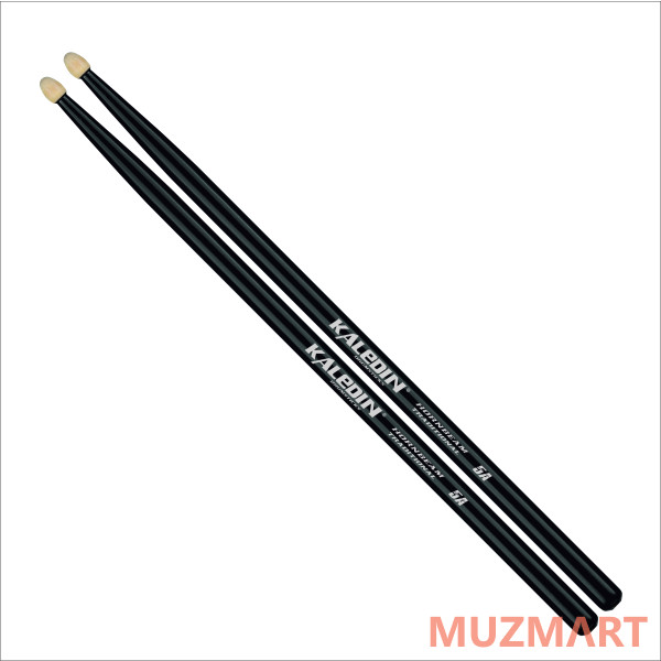 Kaledin Drumsticks 7KLHBBK5A Black 5A Барабанные палочки