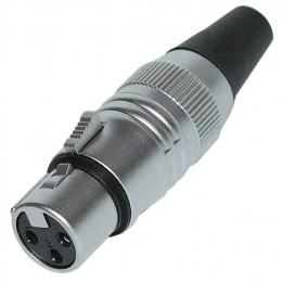 Virtuozo 09182 Разъем кабельный, XLR-F мама 3-пин