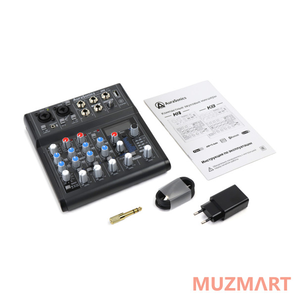 AuraSonics K4 Компактный микшерный пульт