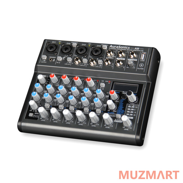 AuraSonics K8 Компактный микшерный пульт