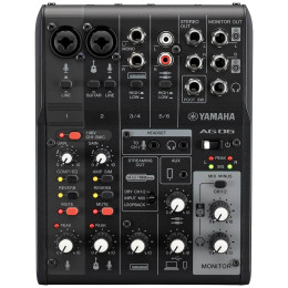 Yamaha AG06MK2 Black Шестиканальный USB-микшер