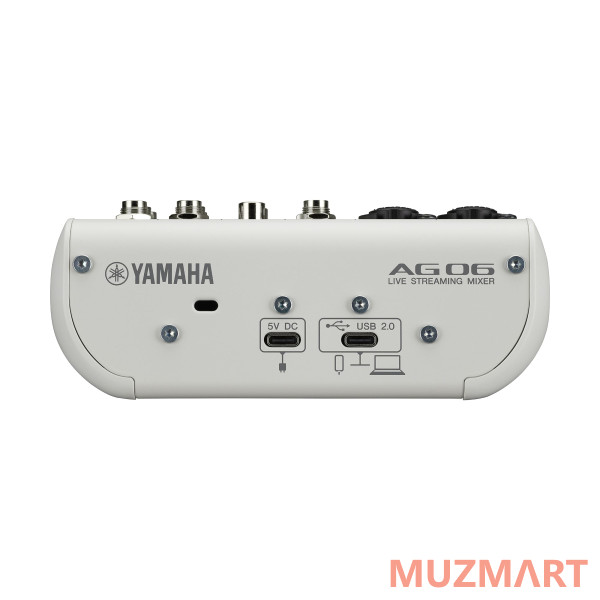 Yamaha AG06MK2 White Шестиканальный USB-микшер