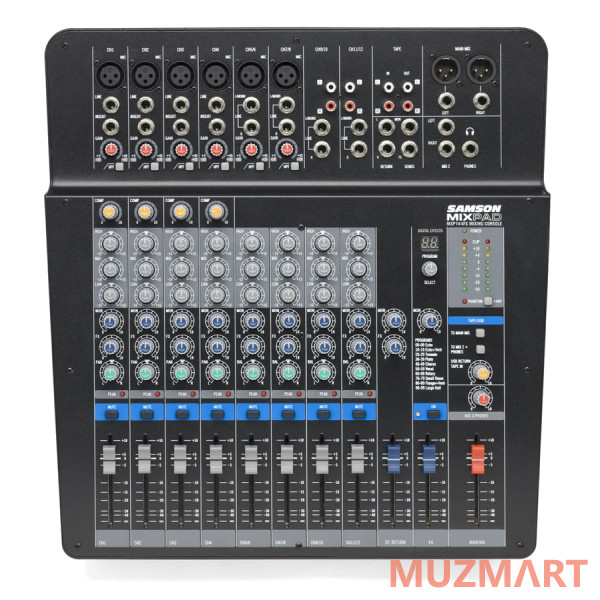 Samson MixPad MXP144FX Малошумящий микшерный пульт