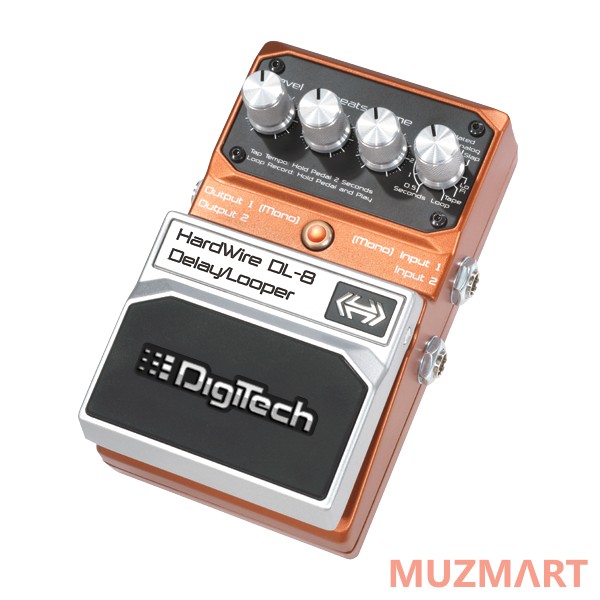 Digitech DL-8 Stereo DELAY/LOOPER Гитарная педаль