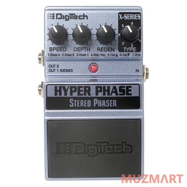 Digitech XHP Hyper Phase Педаль фейзер