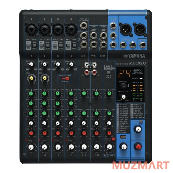 Yamaha MG10XU Микшерный пульт компактный