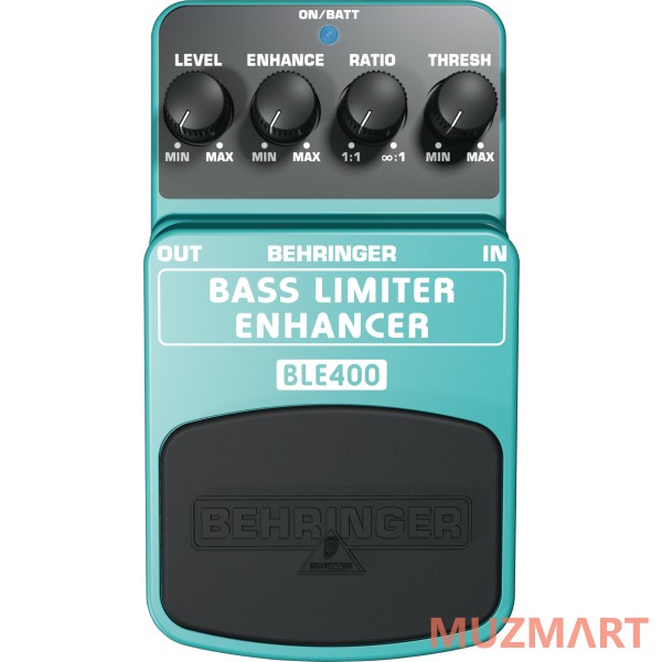 Behringer Bass Limiter Enhancer BLE400 Педаль limiter/enhancer для бас гитары