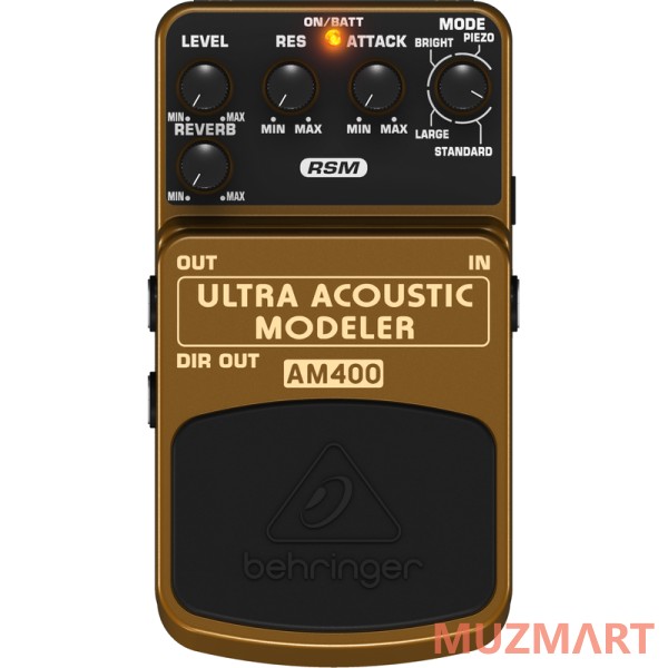 Behringer AM400 Ultra Acoustic Modeler Педаль моделирования акустических тембров