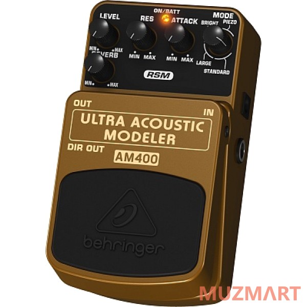 Behringer AM400 Ultra Acoustic Modeler Педаль моделирования акустических тембров