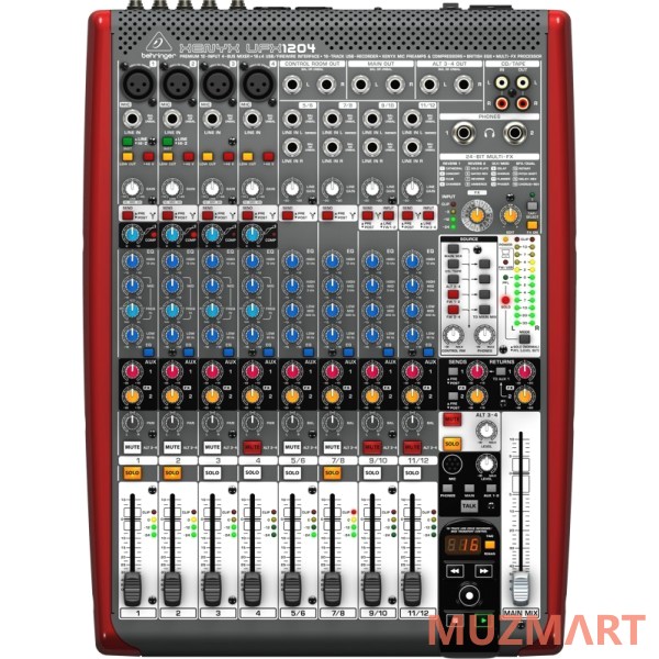 Behringer UFX1204 12-канальный компактный микшерный пульт