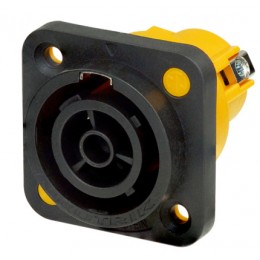 Neutrik NAC3FPX Панельный разъем PowerCon TRUE1, гнездо, 16A/250В