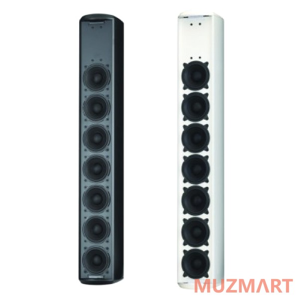 Tannoy VLS 7 Белая пассивная звуковая колонна. Частотный диапазон - 110 -14000Гц. Программная мощность - 300Вт. Сопр. 12 Ом.