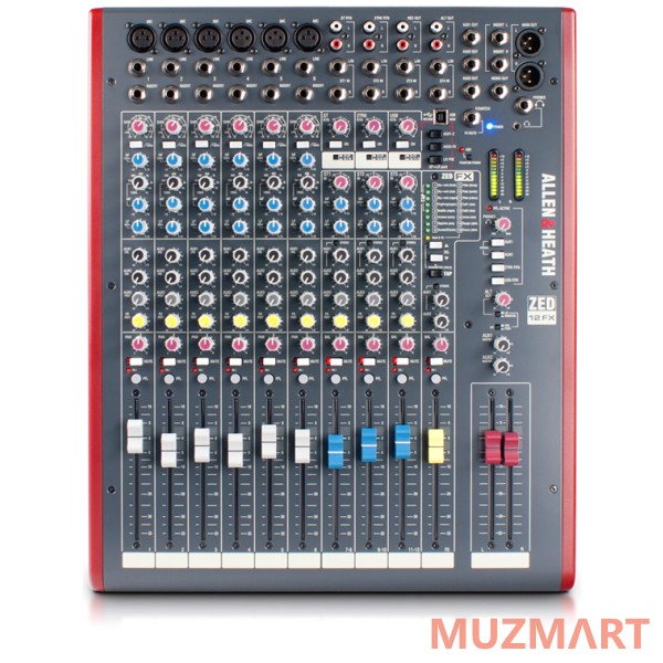 Allen & Heath ZED-12FX Аналоговый компактный микшерный пульт