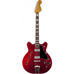 Fender Modern Player Coronado RW Car Электрогитара полуакустическая