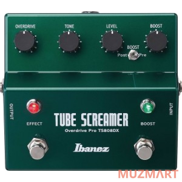 Ibanez TS808DX Tubescreamer Overdrive Pro Педаль Overdrive