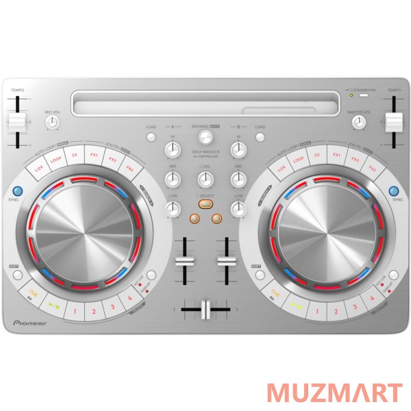 Pioneer DDJ-WEGO3-W Контроллер с джогом