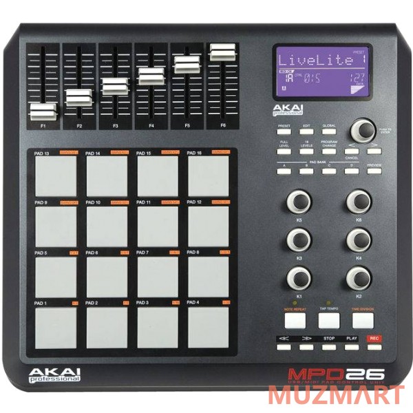 Akai Pro MPD26 Контроллер без джога