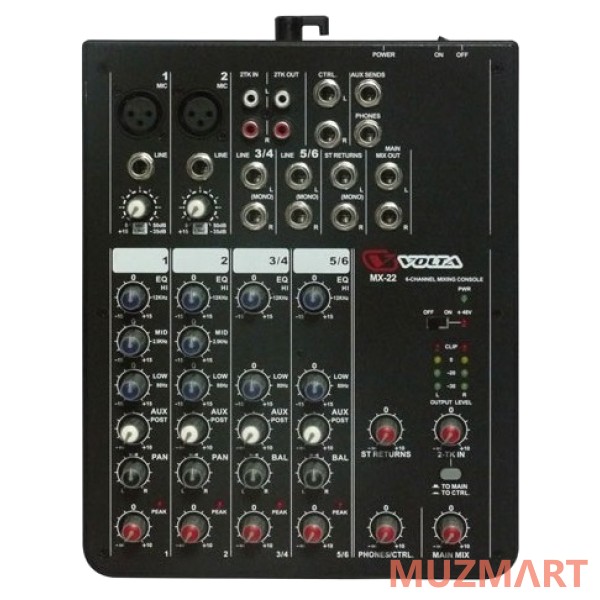 Volta MX-22 Компактный микшерный пульт