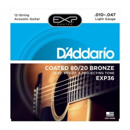 D'Addario EXP36 Струны для 12-ти струнной гитары