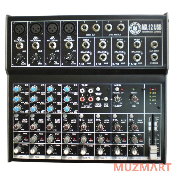 Topp Pro MX.12USB Компактный микшерный пульт