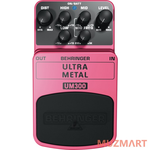 Behringer UM300 Педаль эффектов "хэви метал"