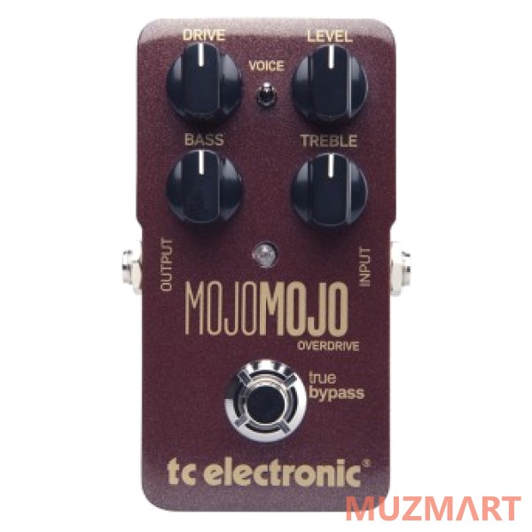 TC Electronic MojoMojo Overdrive Напольная аналоговая гитарная педаль
