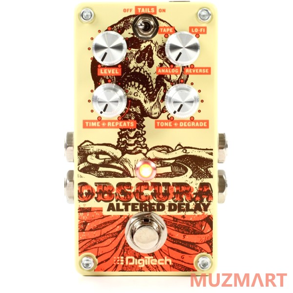 Digitech OBSCURA ALTERED DELAY Гитарная педаль, стерео дилей