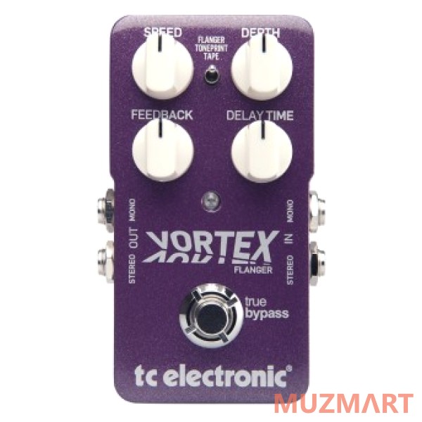 TC Electronic Vortex Flanger TonePrint Напольная педаль эффекта флэнджер