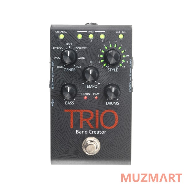 Digitech TRIO BAND CREATOR Гитарная педаль, автоаккомпаниатор
