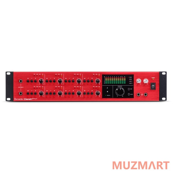 Focusrite Clarett 8PreX Thunderbolt Интерфейс Thunderbolt