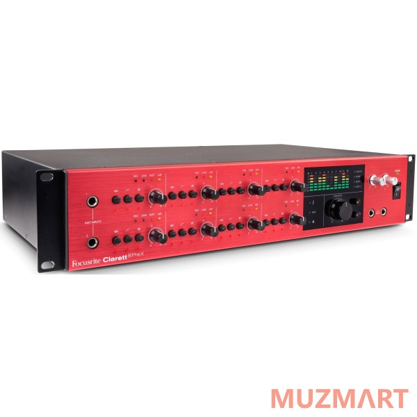 Focusrite Clarett 8PreX Thunderbolt Интерфейс Thunderbolt