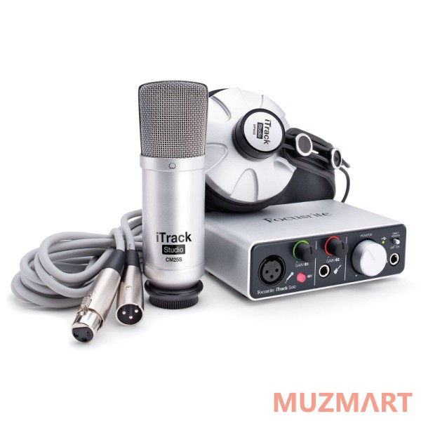 Focusrite iTrack Studio (Lightning) Студийный комплект