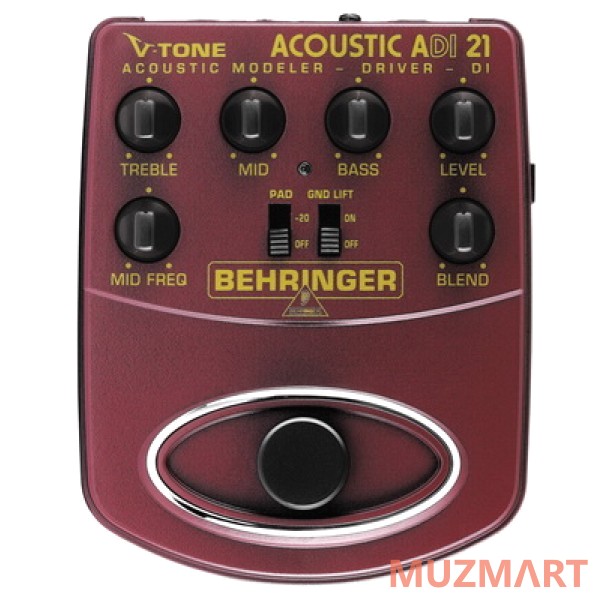 Behringer ADI21 Acoustic Modeler Эмулятор усилителей для акустических инструментов