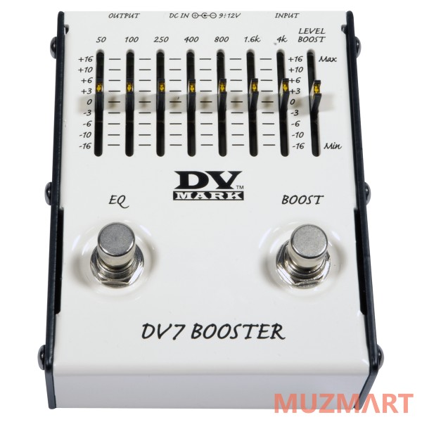 Dv Mark DV7 Booster Гитарная педаль бустер и 7-полосный эквалайзер